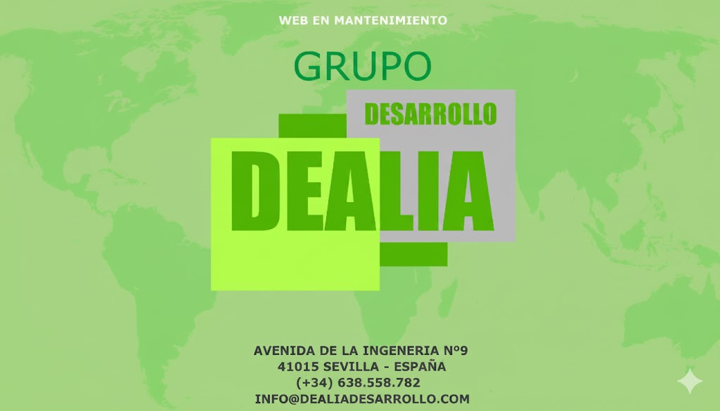Dealia Desarrollo - Web en mantenimiento